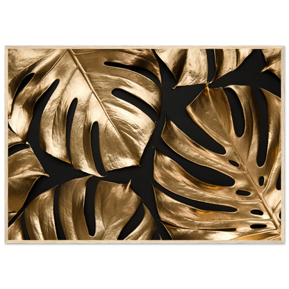 Monstera Luxe - Poster - Arthena