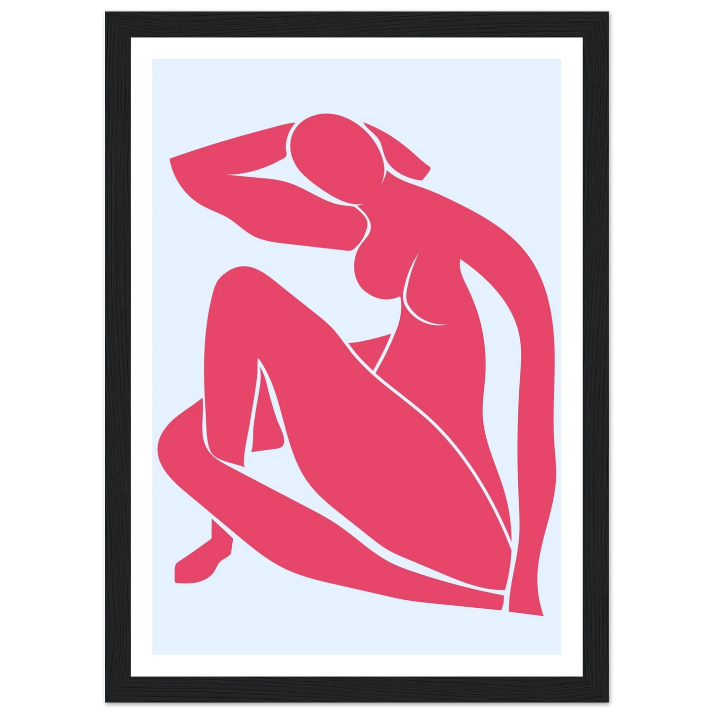 Body Positivity in Red - Poster - Arthena