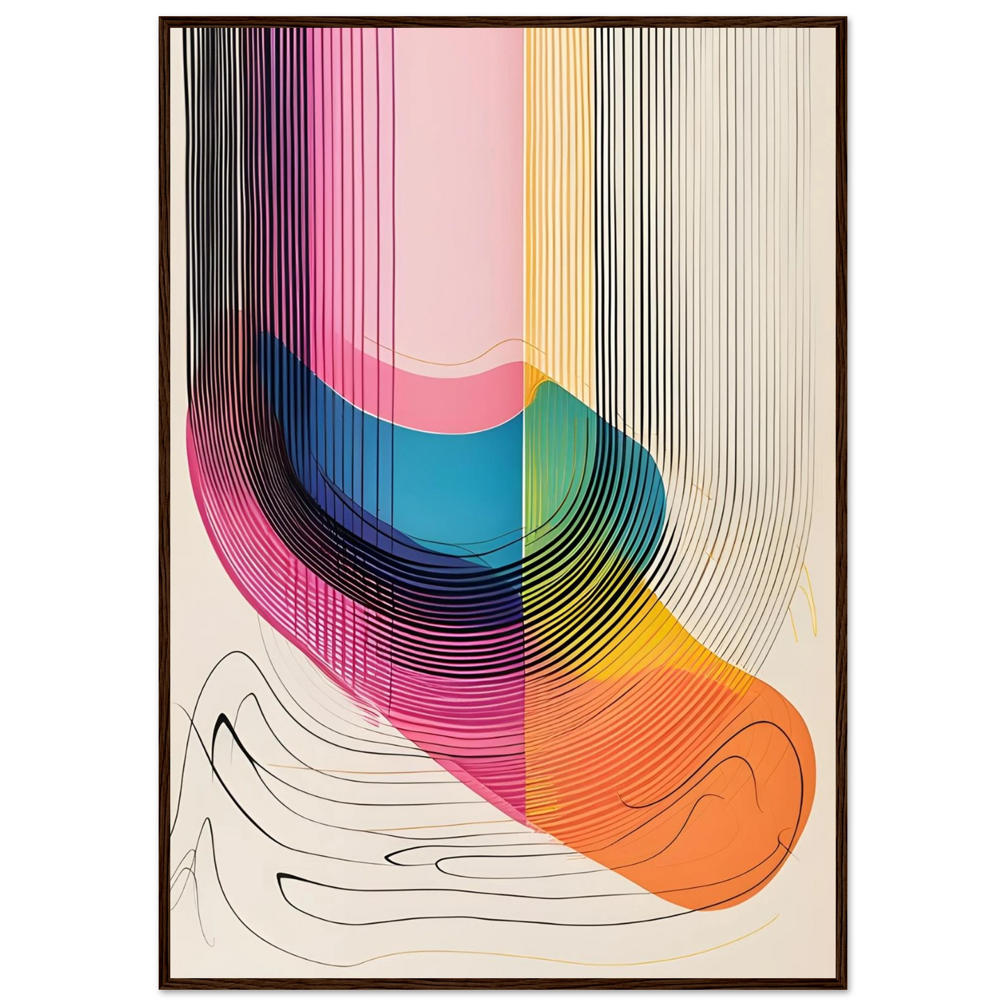 Vibrations of Color - Poster - Arthena