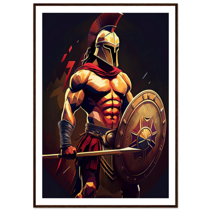 Spartan Warrior - Poster - Arthena