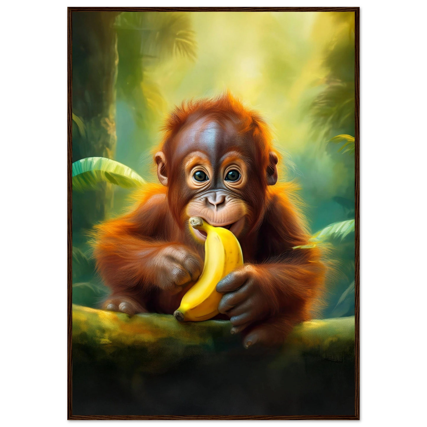 Orangutang Baby - Poster - Arthena