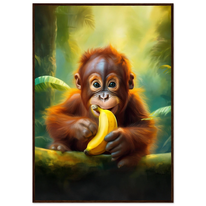 Orangutang Baby - Poster - Arthena