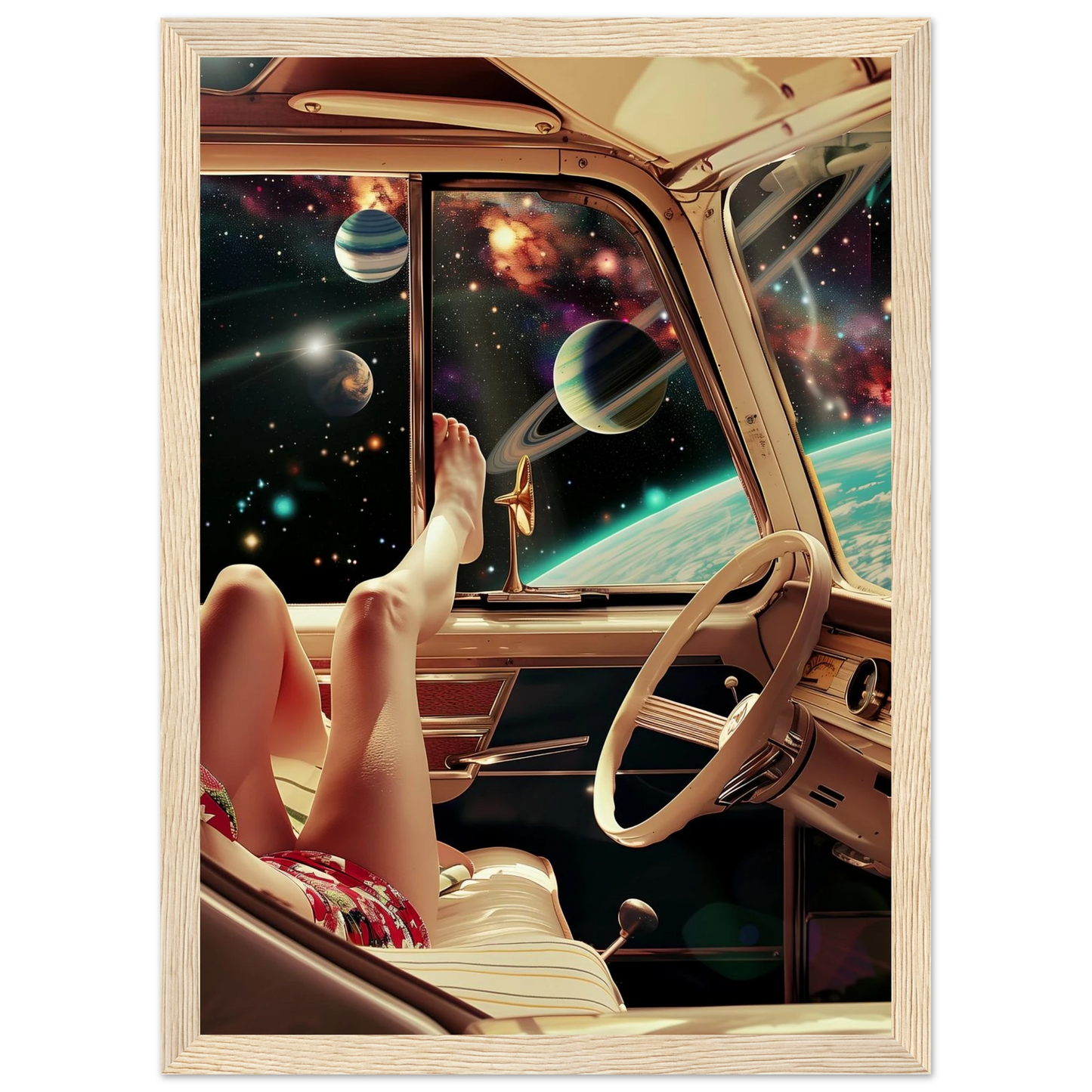 Galactic Getaway - Poster - Arthena