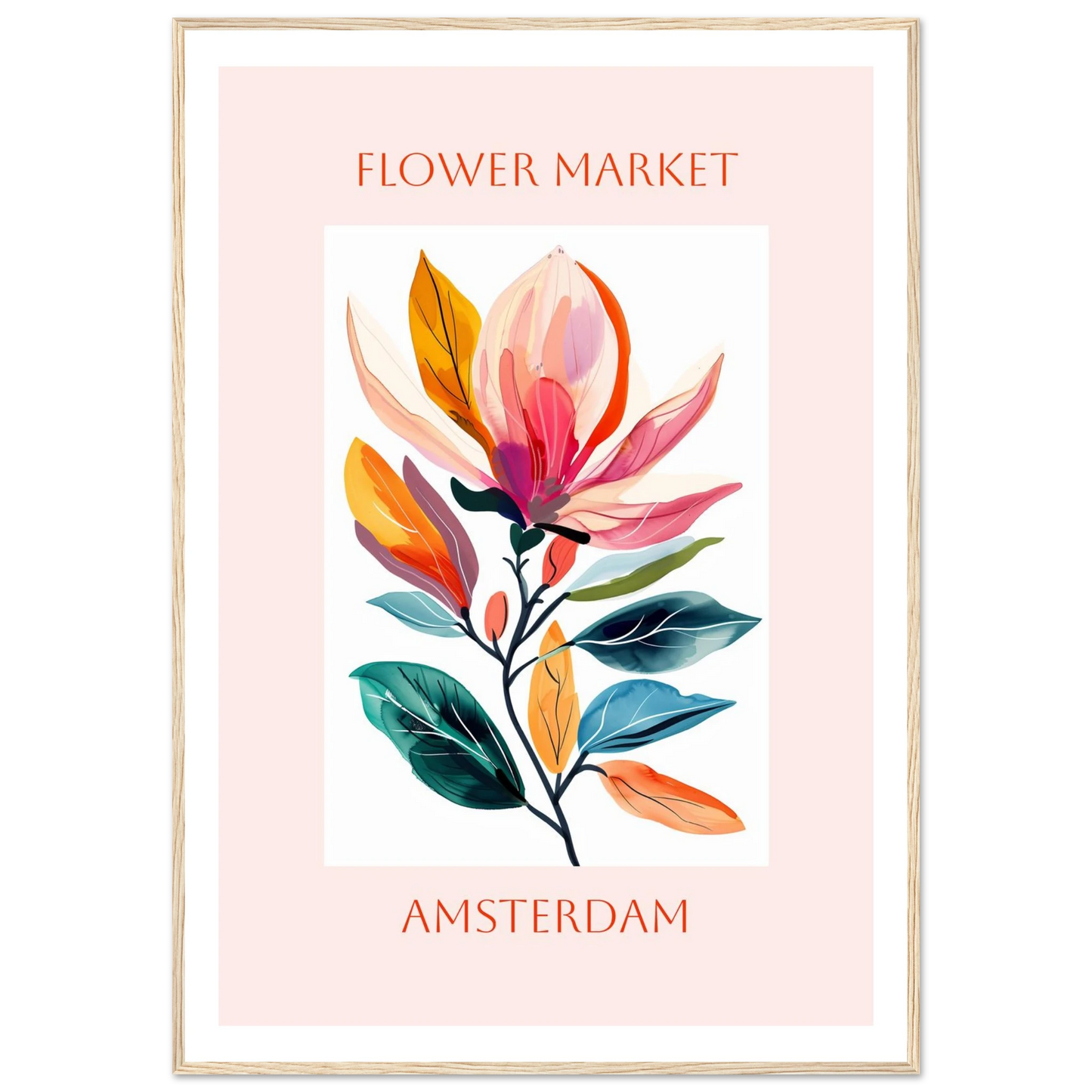 Flower Market - Poster - Arthena