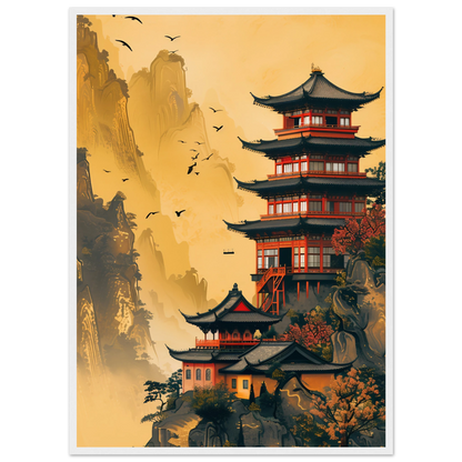 Temple of Tranquility - Poster - Arthena