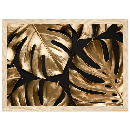 Monstera Luxe - Poster - Arthena
