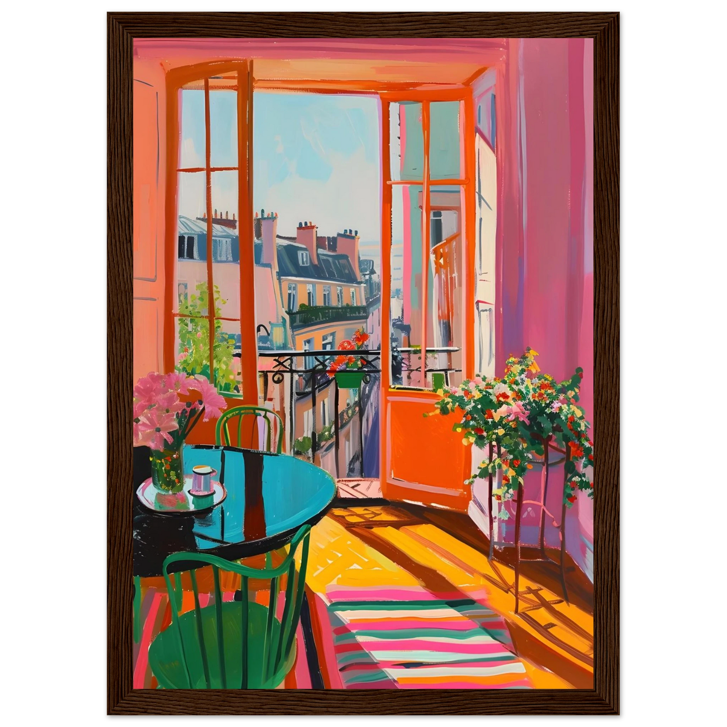 Parisian Morning View - Poster - Arthena