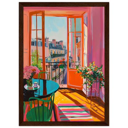 Parisian Morning View - Poster - Arthena