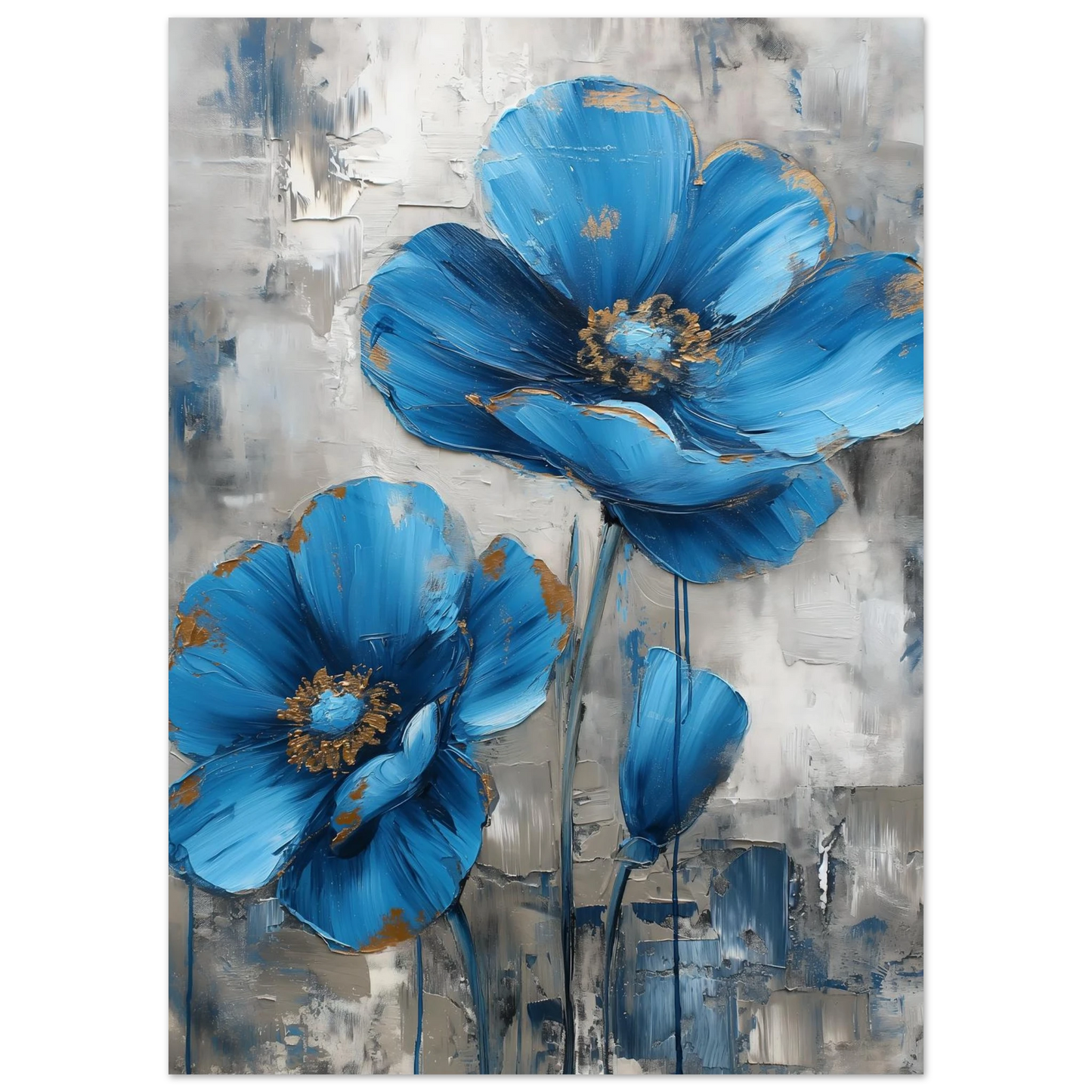 Blue in Bloom - Poster - Arthena