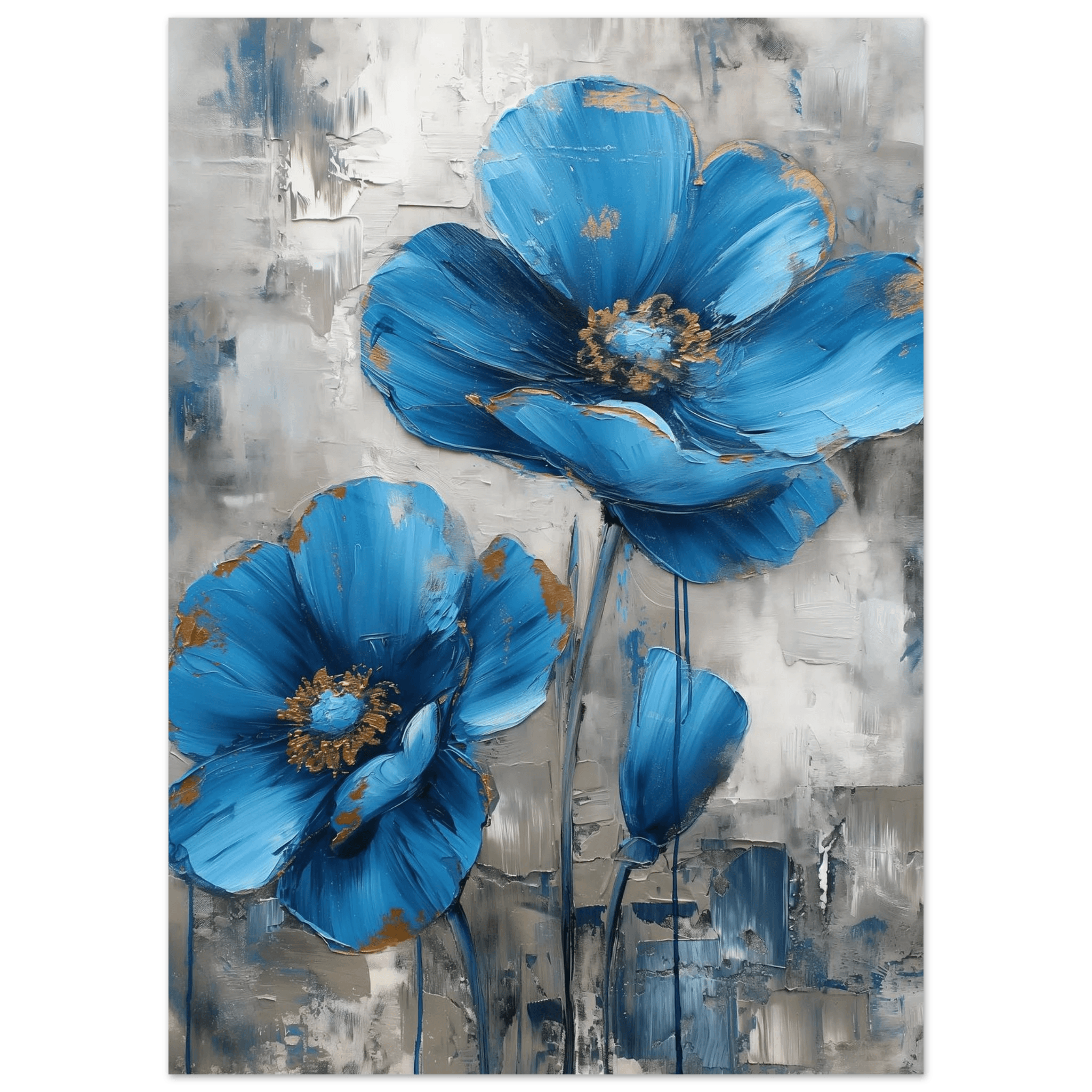 Blue in Bloom - Poster - Arthena
