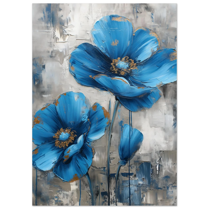 Blue in Bloom - Poster - Arthena