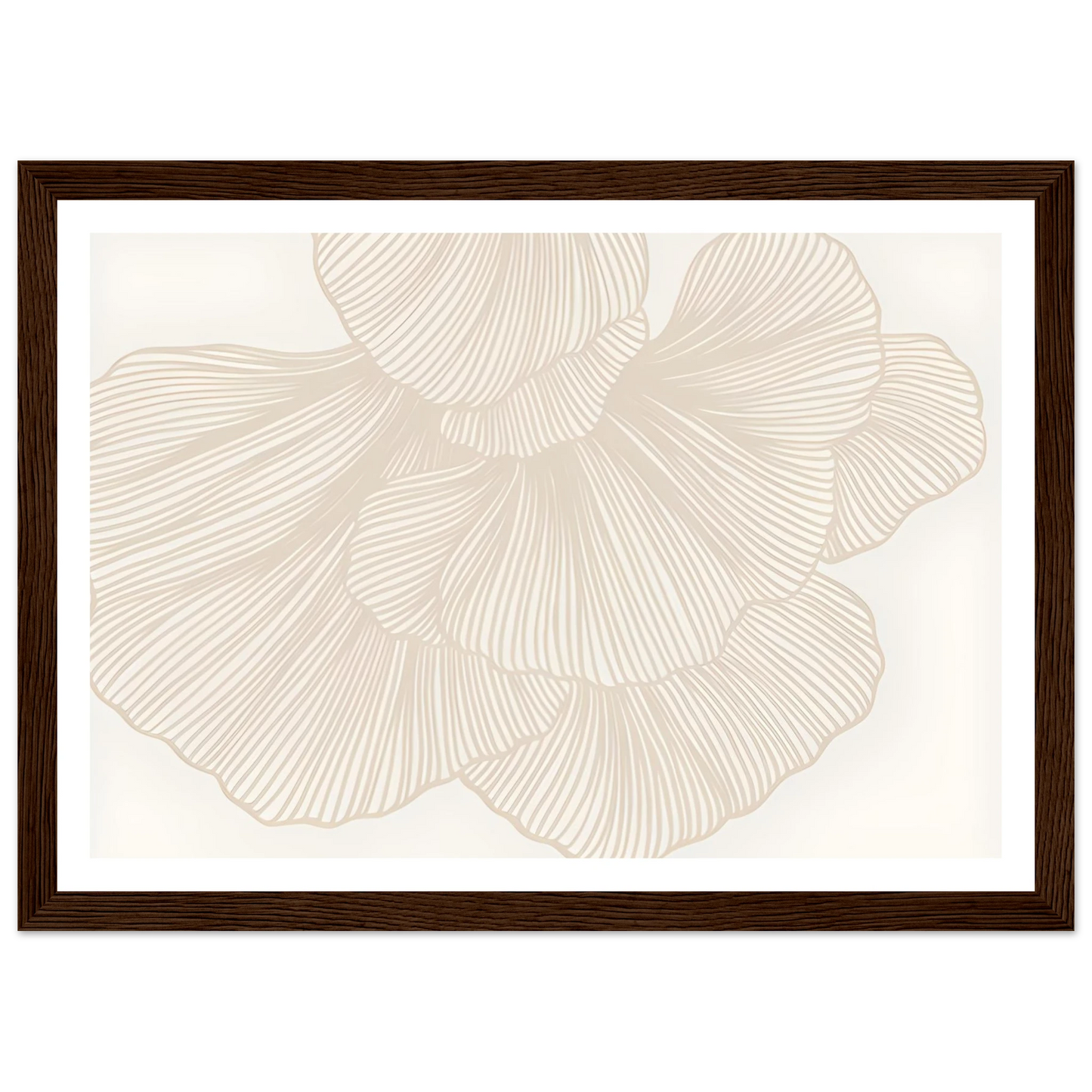 Flower Lines - Poster - Arthena