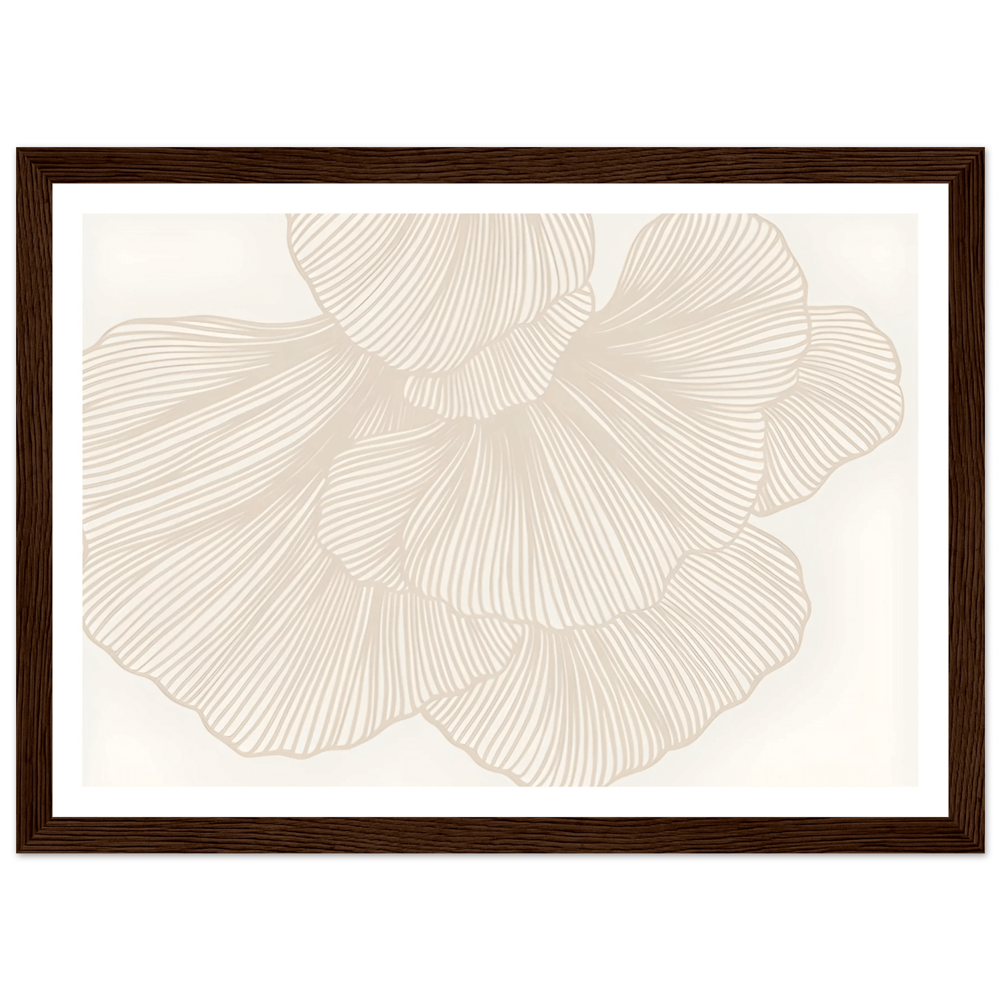 Flower Lines - Poster - Arthena