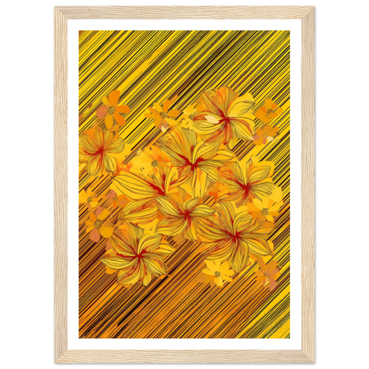 Golden Blossoms - Poster - Arthena