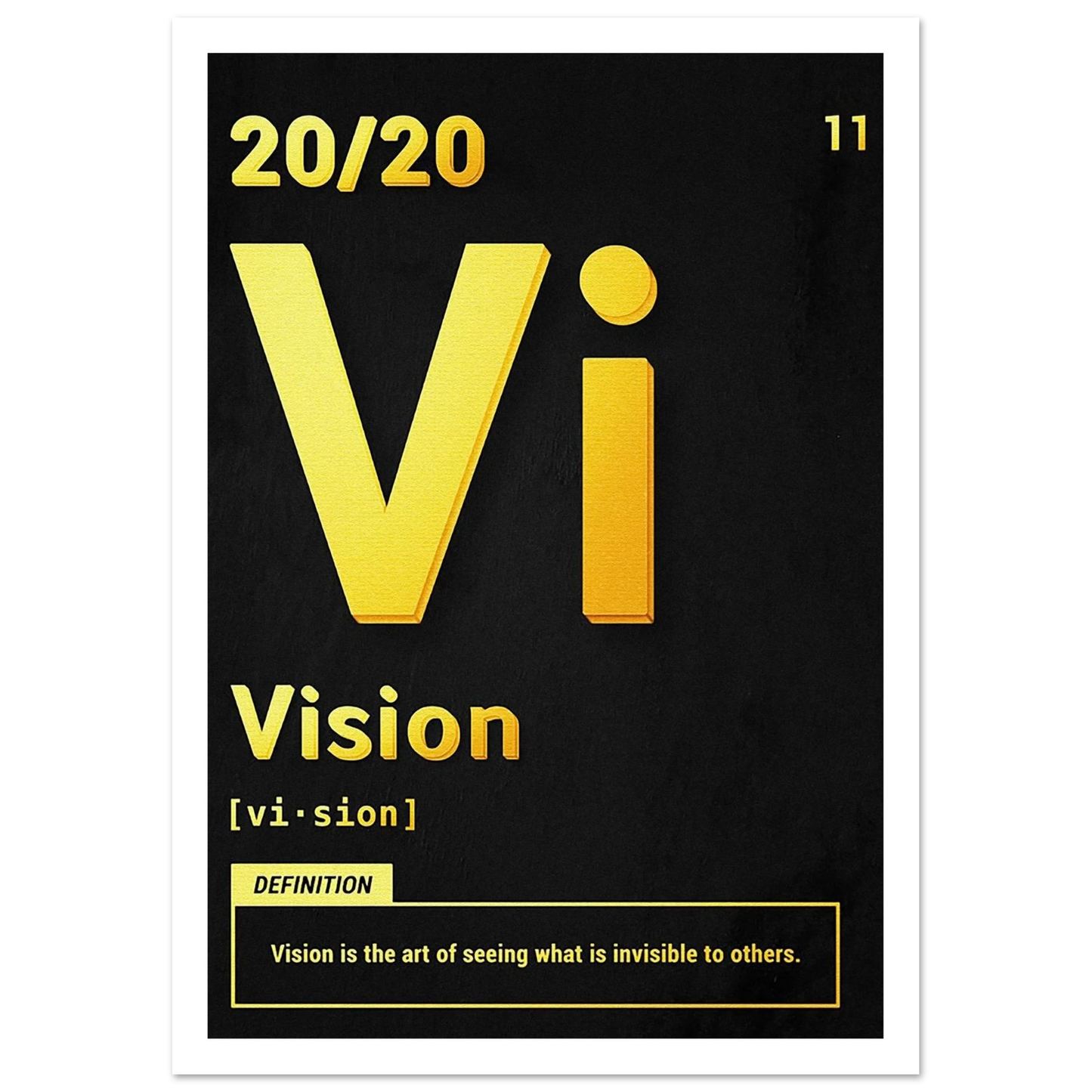 Vision - Poster - Arthena