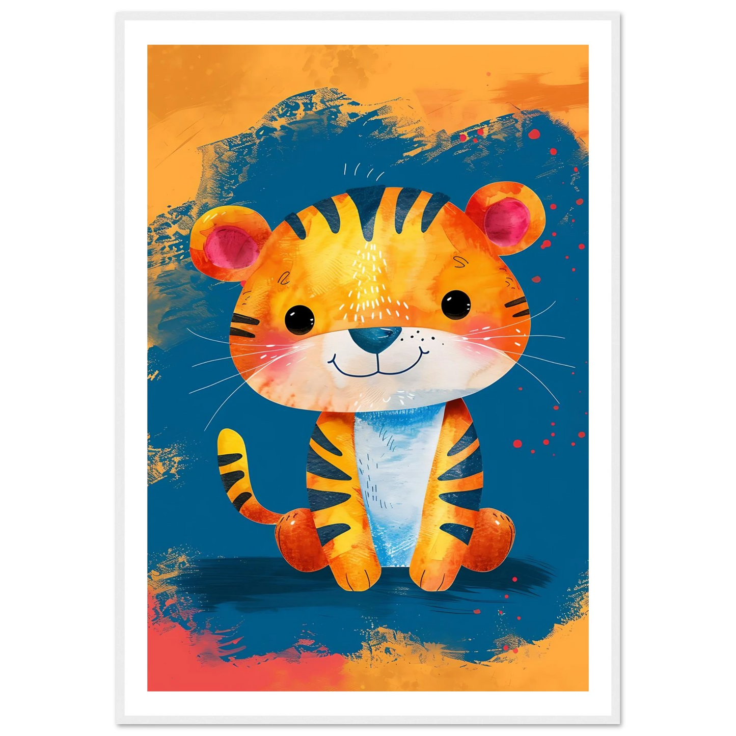 Baby Tiger - Poster - Arthena