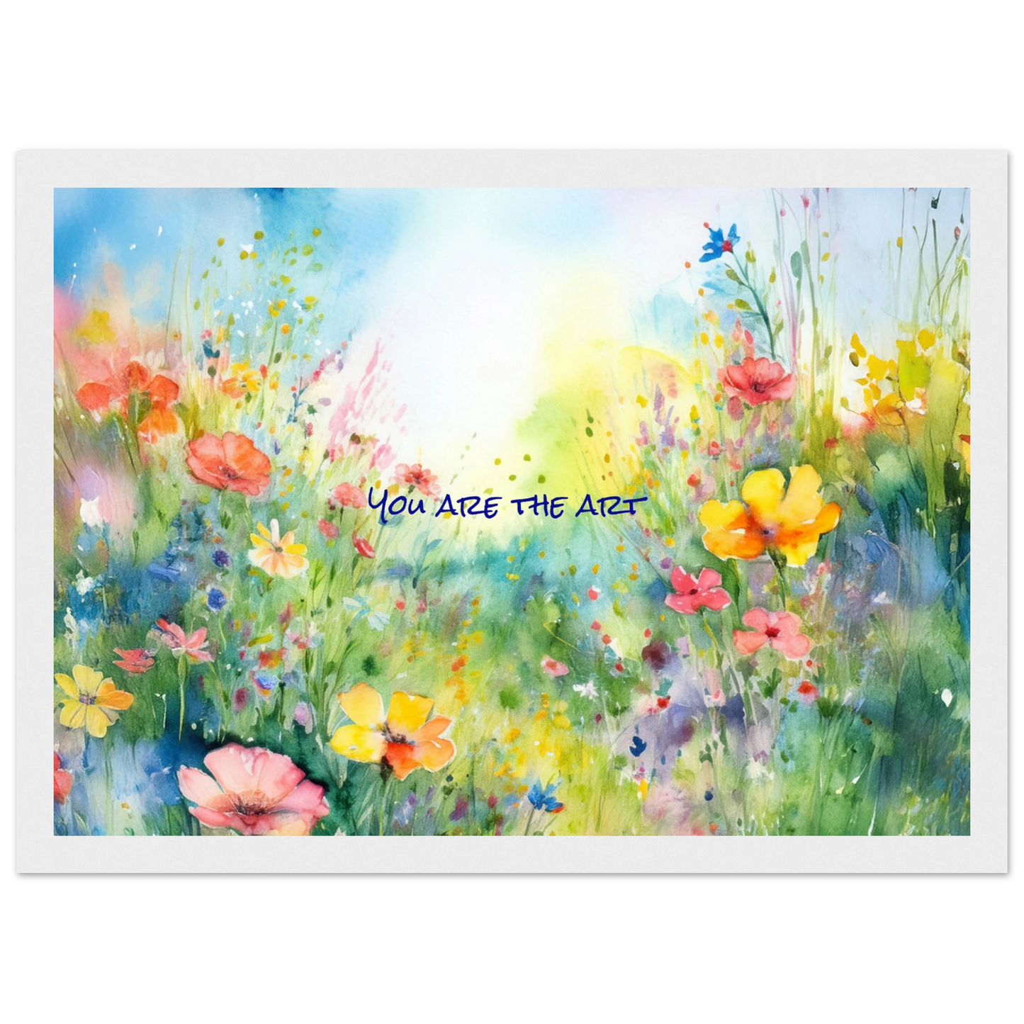 You Are The Art - Poster - Arthena