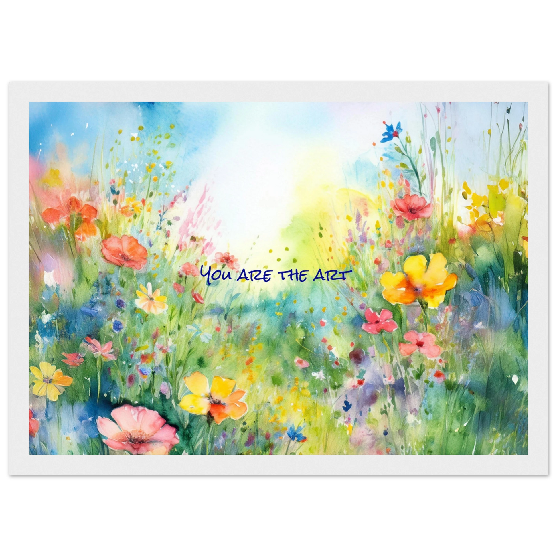 You Are The Art - Poster - Arthena