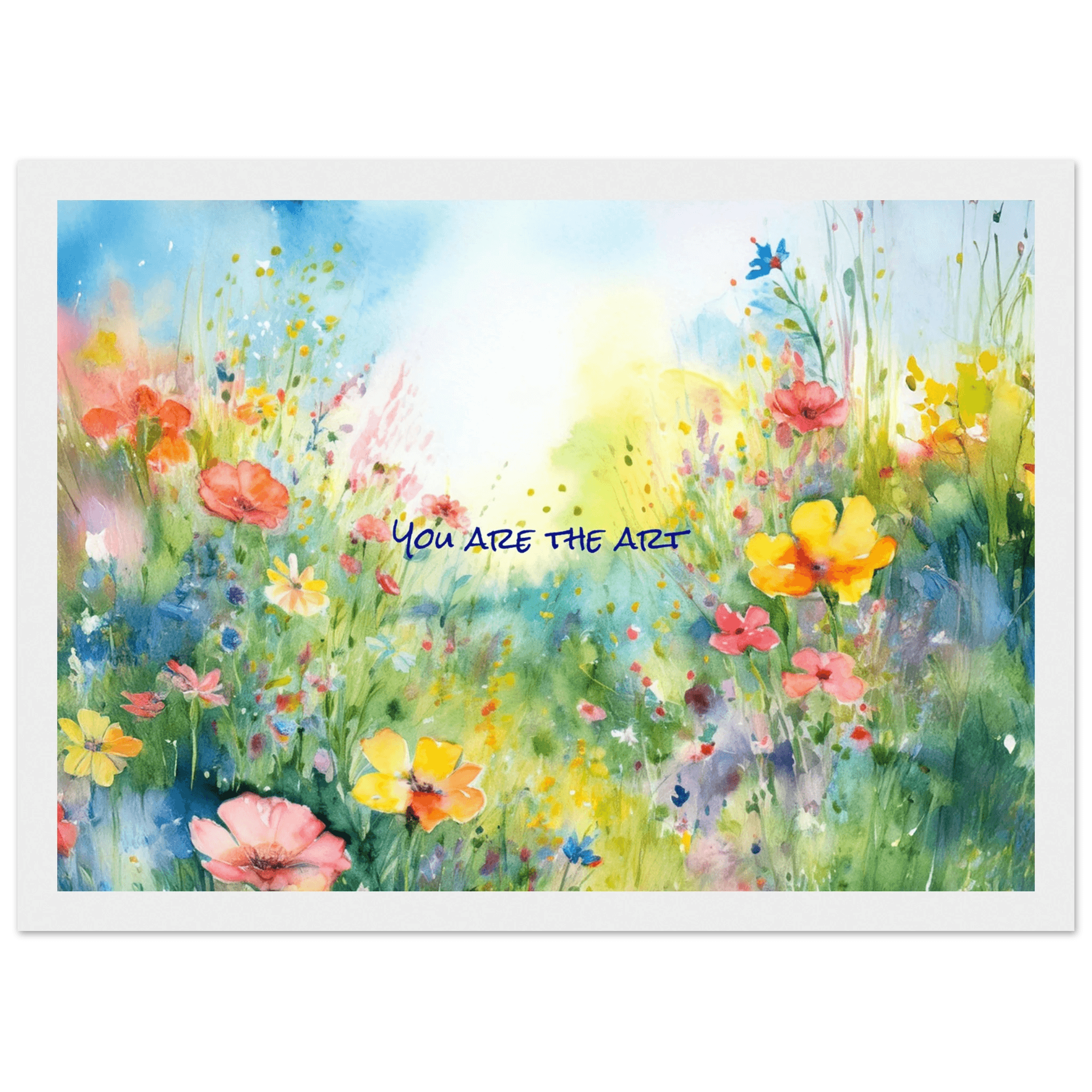You Are The Art - Poster - Arthena