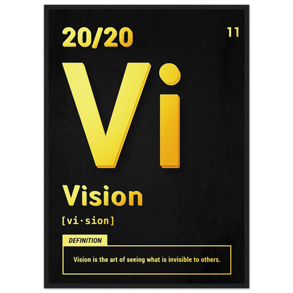 Vision - Poster - Arthena