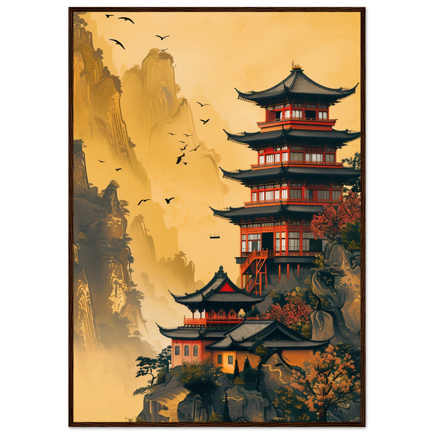 Temple of Tranquility - Poster - Arthena