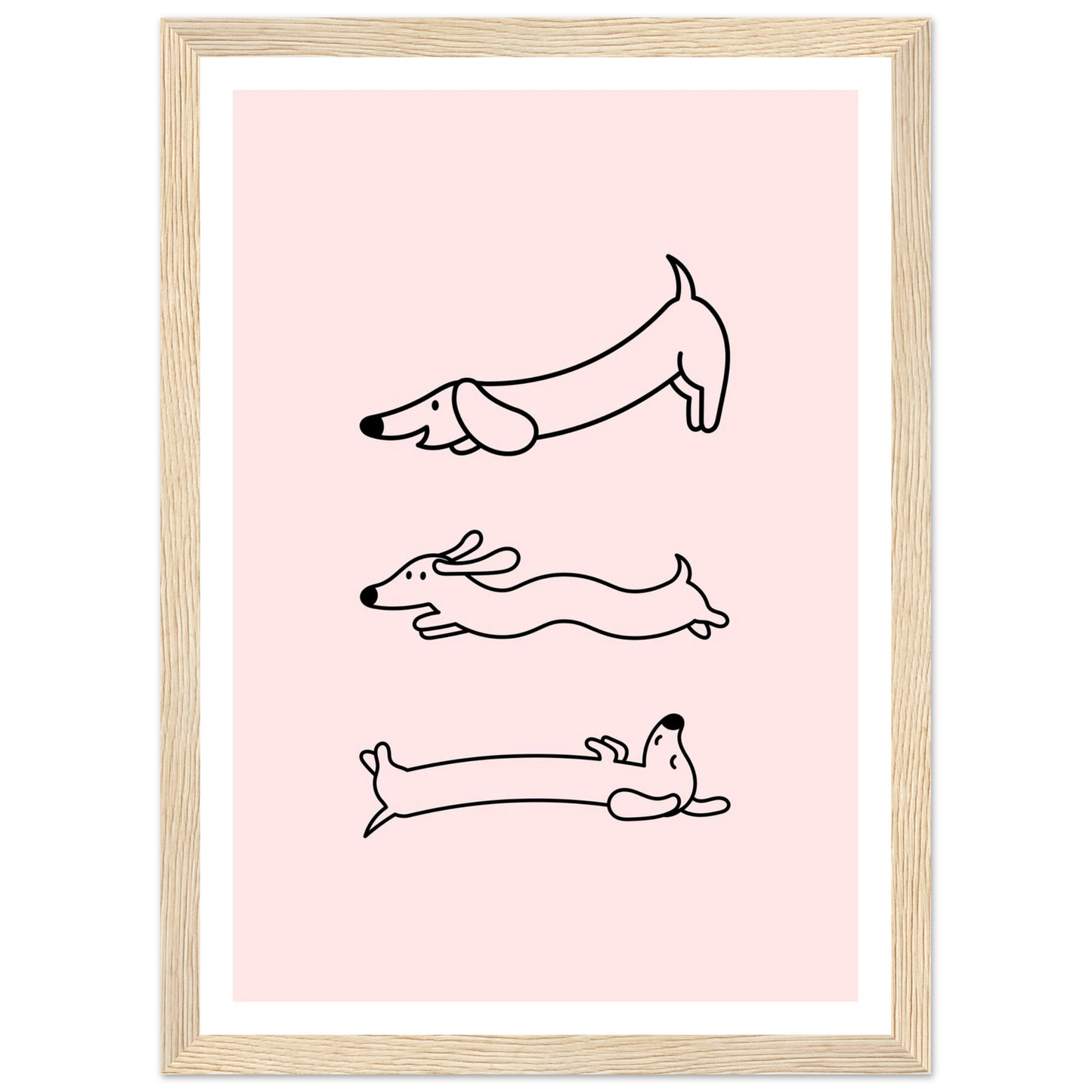 Happy Wienerdog - Poster - Arthena