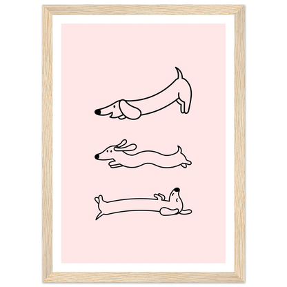 Happy Wienerdog - Poster - Arthena
