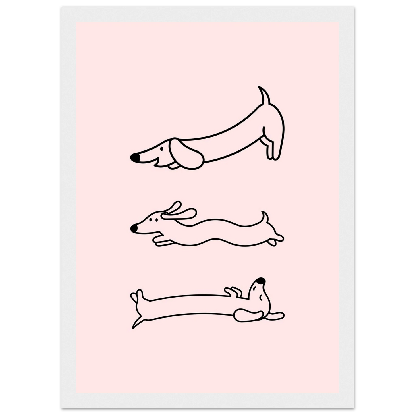 Happy Wienerdog - Poster - Arthena