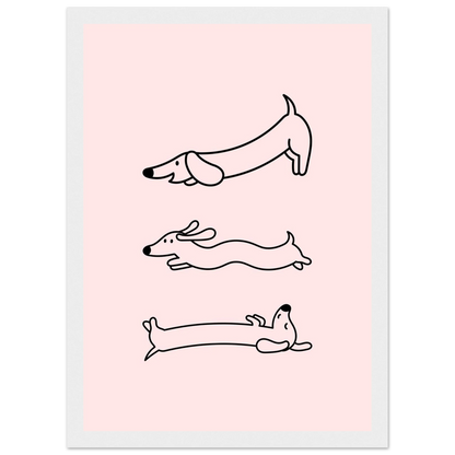 Happy Wienerdog - Poster - Arthena