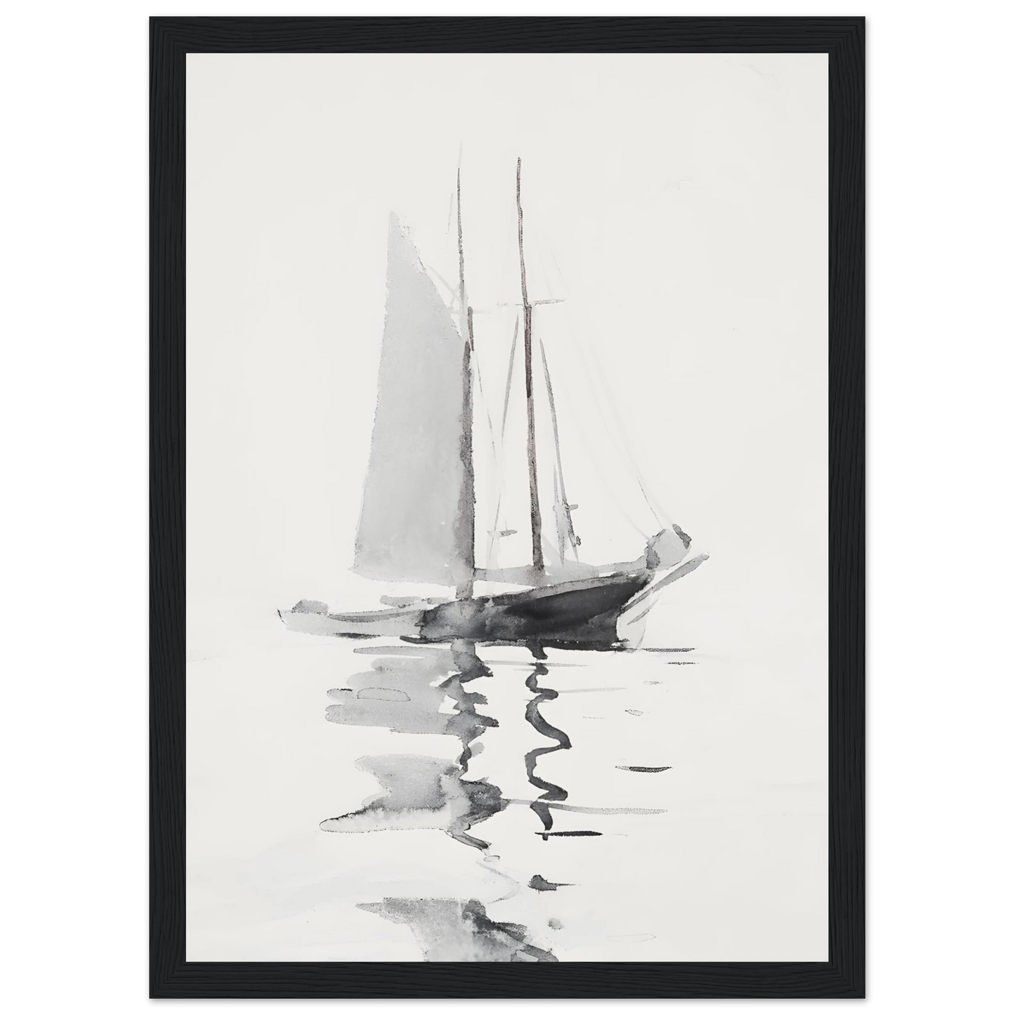 Abstract boat - Poster - Arthena