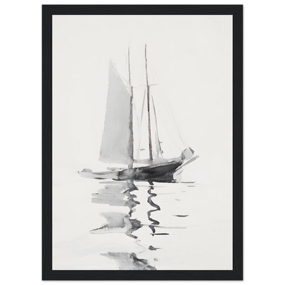 Abstract boat - Poster - Arthena