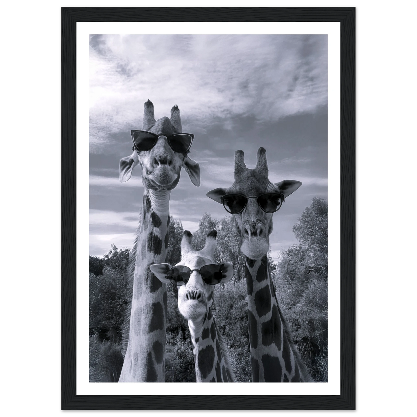 A Sunny Day to be a Giraffe - Poster - Arthena