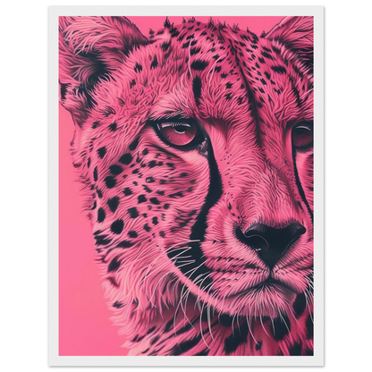 A Pink Cheetah - Poster - Arthena