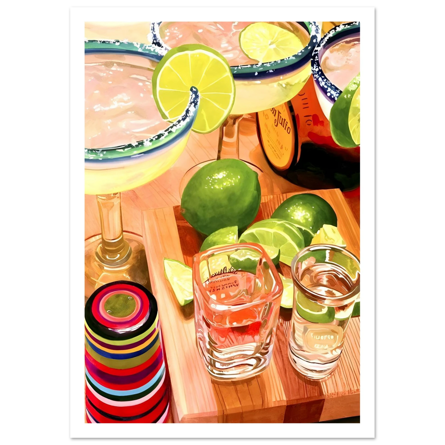 Fiesta in a Glass - Poster - Arthena