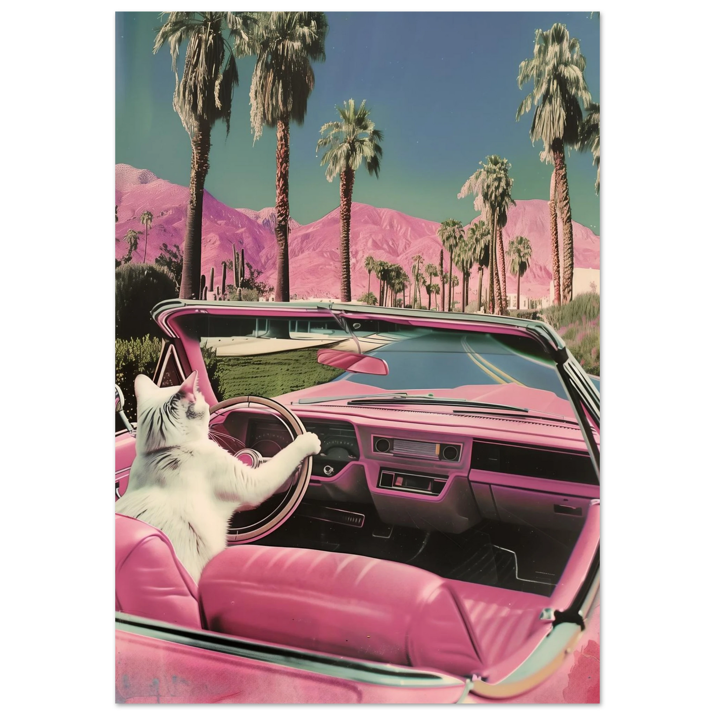 Feline Dreams - Poster - Arthena