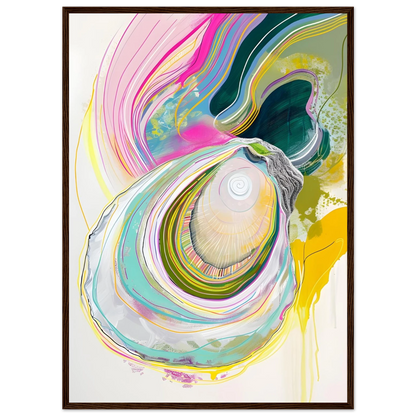 Colorful Oyster - Poster - Arthena