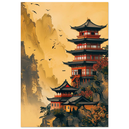Temple of Tranquility - Poster - Arthena
