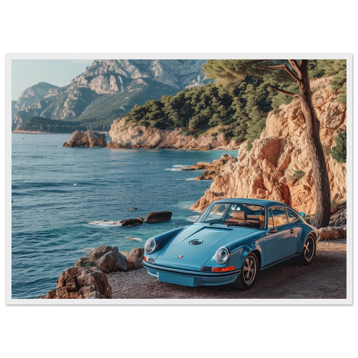 Car Tour of the Amalfi Coast - Poster - Arthena