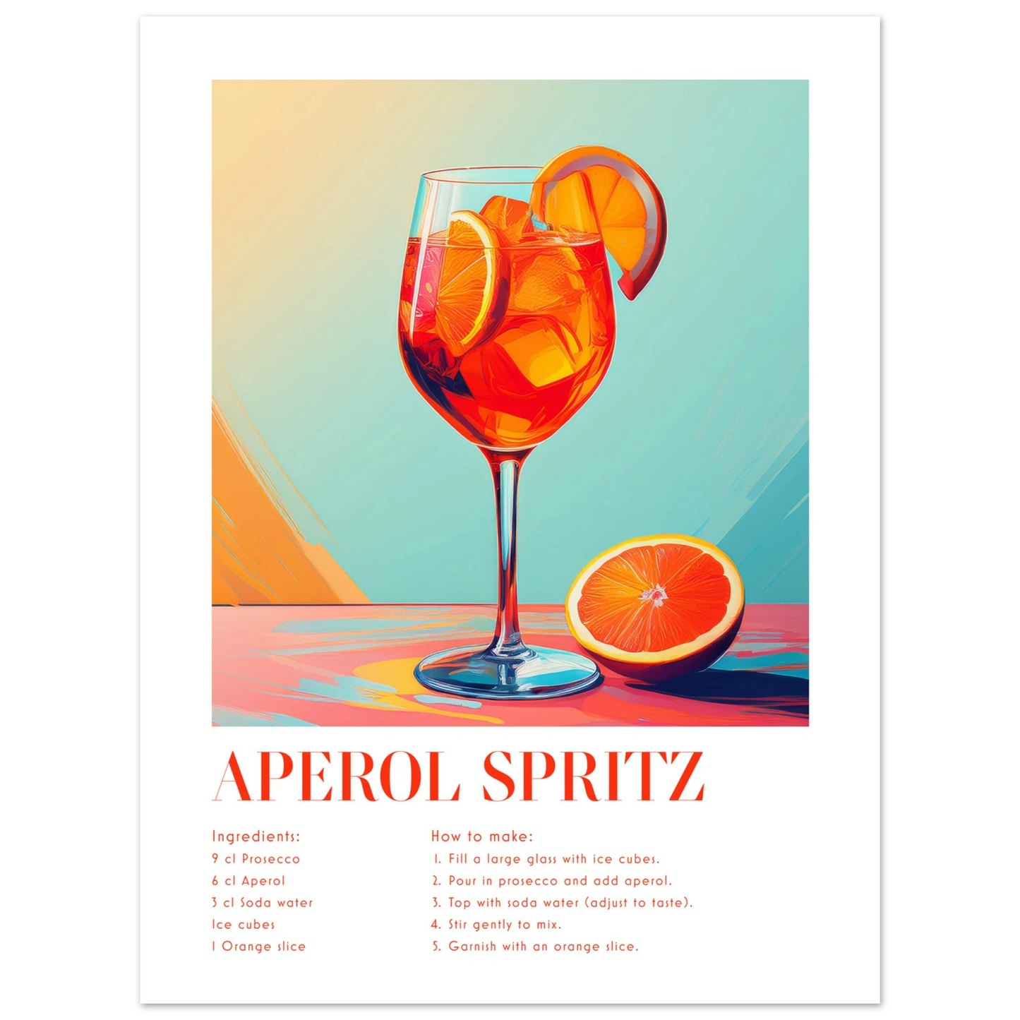 Aperol Spritz - Poster - Arthena