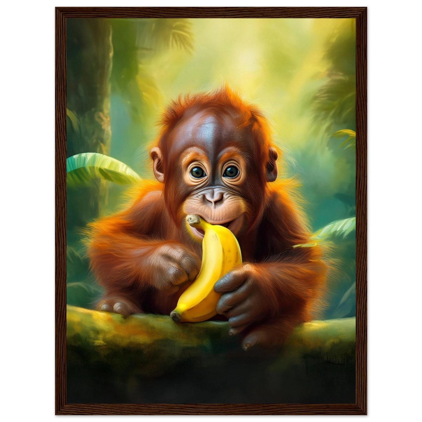 Orangutang Baby - Poster - Arthena