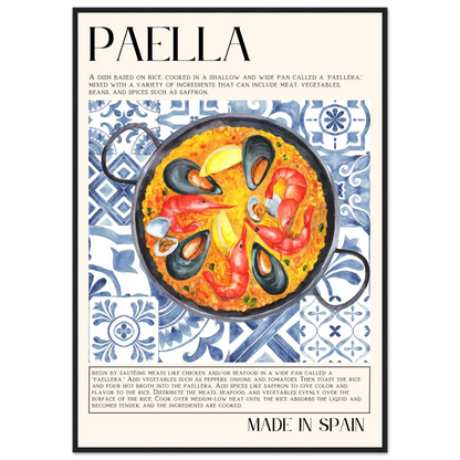 Paella - Poster - Arthena