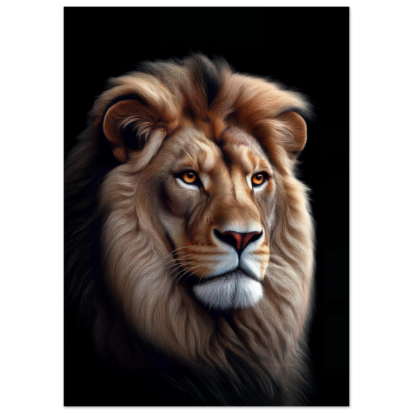 Majestic Lion - Poster - Arthena