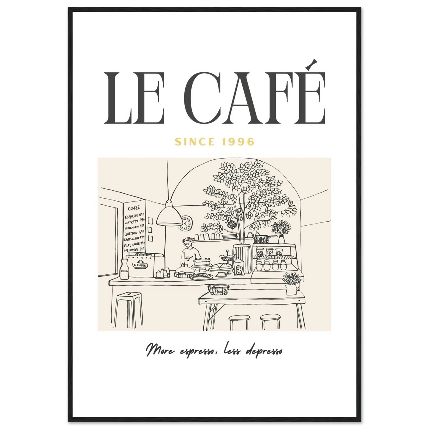 Le Café - Poster - Arthena