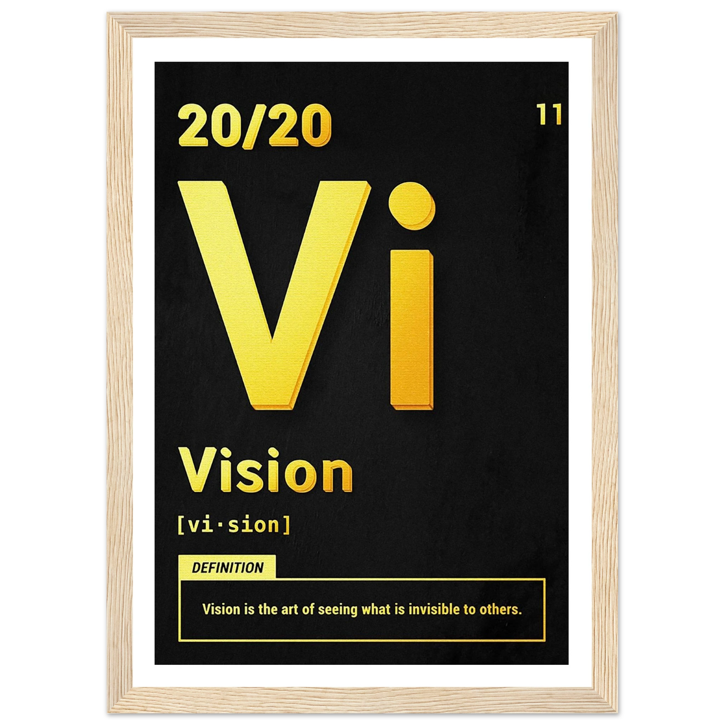 Vision - Poster - Arthena