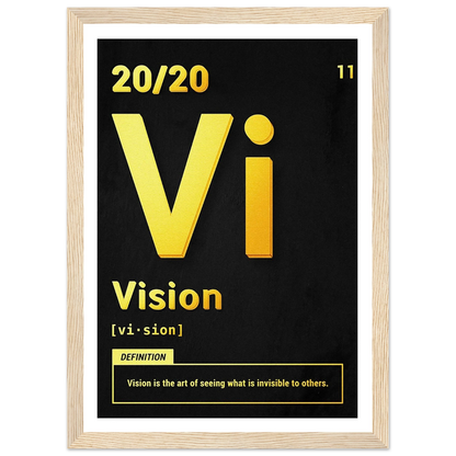Vision - Poster - Arthena