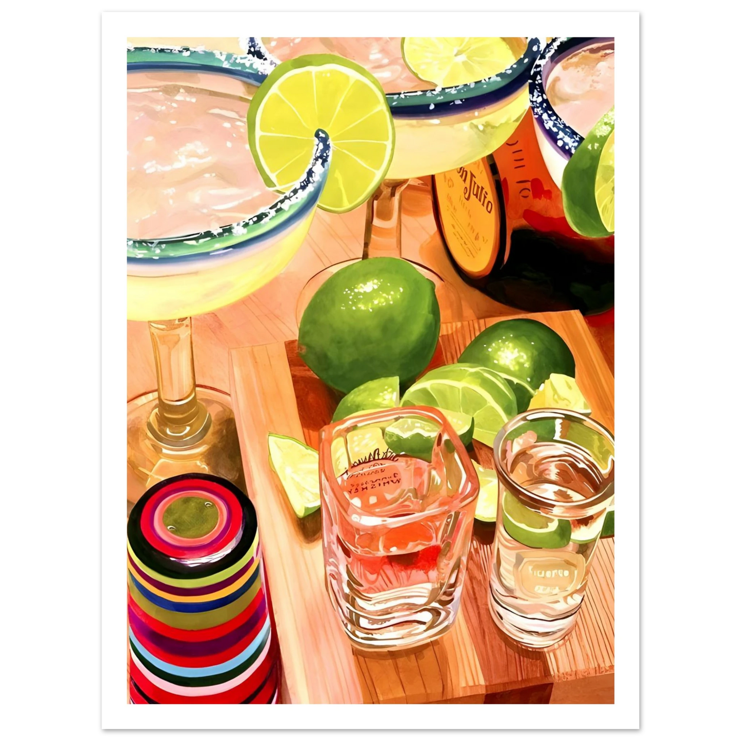 Fiesta in a Glass - Poster - Arthena