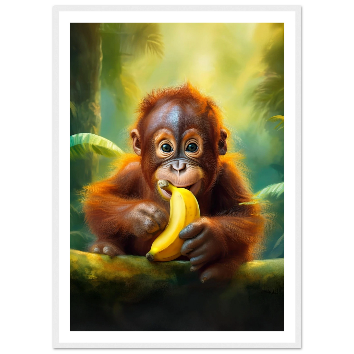 Orangutang Baby - Poster - Arthena