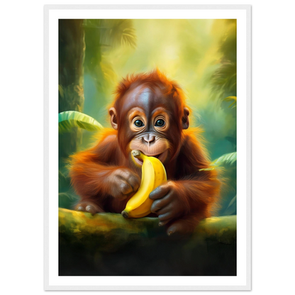 Orangutang Baby - Poster - Arthena