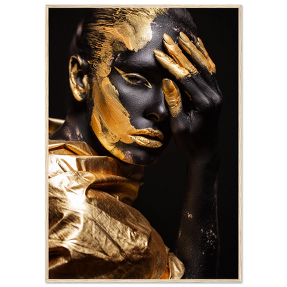Eclipsed in gold - Poster - Arthena