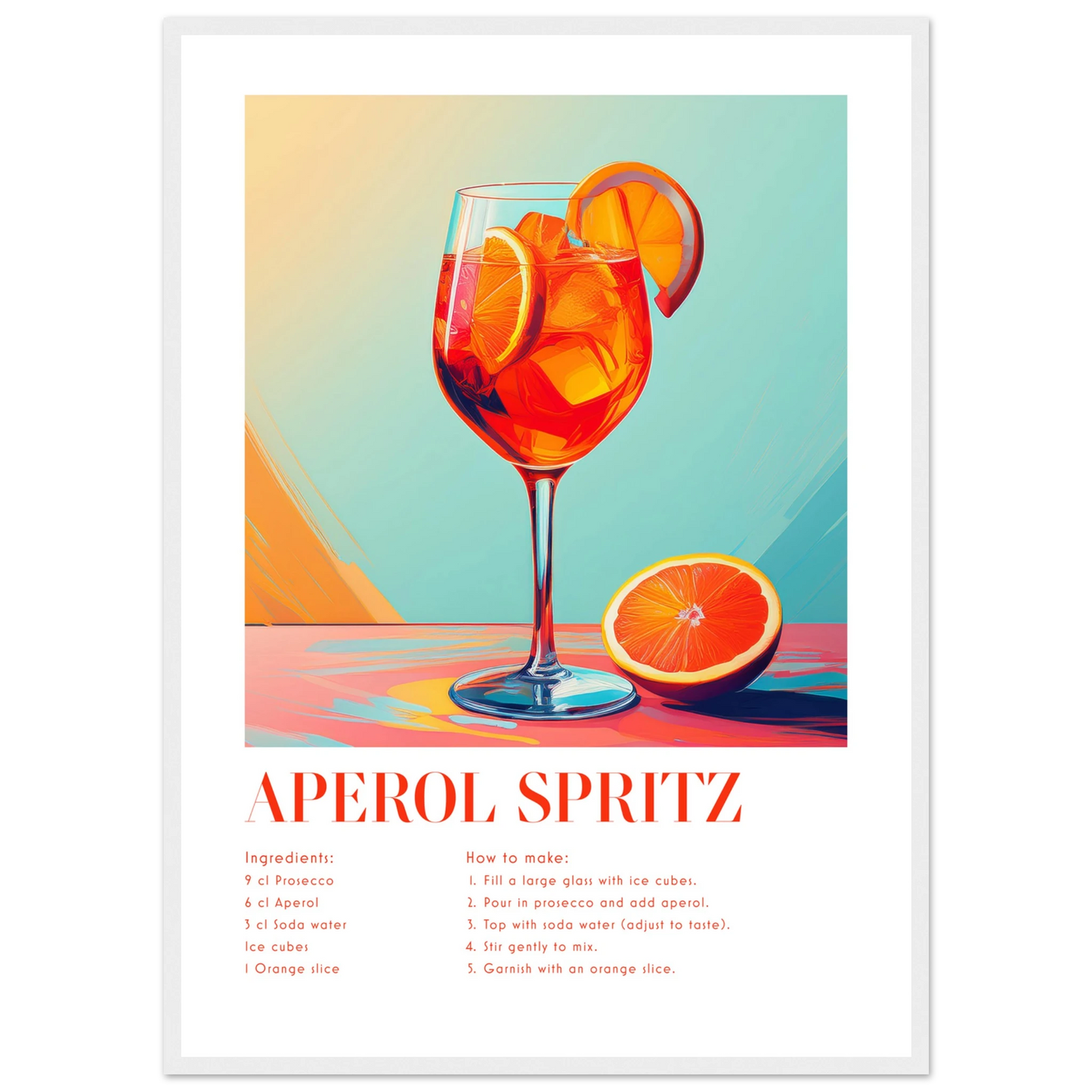 Aperol Spritz - Poster - Arthena